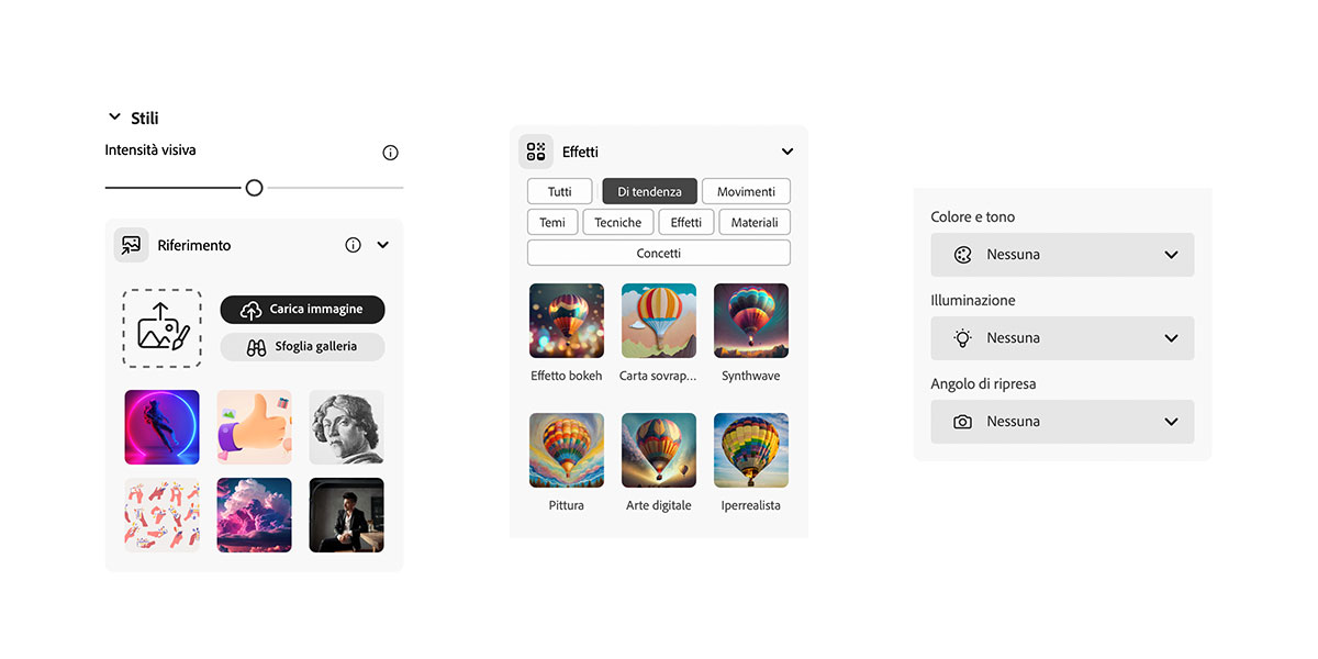 Immagine generate con adobe firefly